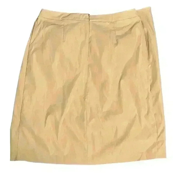 En Saison Wrap Tan Skirt - Picture 3 of 8